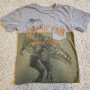 Kids Gray and Green T-Shirt